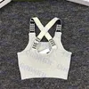 Projektant zbiorników zawiesia wierzchołki damskie list wydrukowany Camis Summer Najnowsza bluza w paski