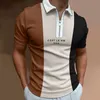 Polo's Polos Polo's Polo Shirt voor heren Zomer Heren Oversized kleding Urban Street Fashion Polo Luxury Brand T-shirt Rapel Casua 230217