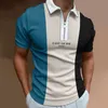 Polo's Polos Polo's Polo Shirt voor heren Zomer Heren Oversized kleding Urban Street Fashion Polo Luxury Brand T-shirt Rapel Casua 230217