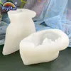 Kaarsen 3d engel siliconen kaarsen mal slaapstijlen diy maken ornamenten soap aromatherapie gips epoxy hars schimmel bakgereedschap 230217