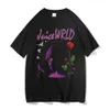 남자 티셔츠 esome Juice Wrld Lucid Dreams 빈티지 그래픽 프린트 Tshirt 남자 Playboi Carti Trend 티셔츠 남자 힙합 Oversized Tshirt J230217