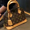 Luxus Designer Tasche Alma Bb 25CM Damen Schultertaschen Messenger Bag Leder Handtasche Geldbörse Umhängetasche mit Schlossschlüssel