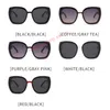 Femmes Men de concepteur Famous Brand Lunettes de soleil Squêtes de soleil carrées Retro Luxury Femmes Sun Goggle avec 5 couleurs High Qual3965209 en option.