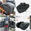 Bolsas de motocicleta SA212 Motorbike Oxford Side Helmet Bag Saco de chuva ￠ prova d'￡gua Er Riding Sacos de viagem 1 Drop Deliver