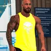 Herren Tanktops Skull Captain Gym Cotton Singlets Canotte Bodybuilding Stringer Top Super Man Fitness Shirt Muscle Guys Ärmelloses Tanktop