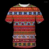 Men's T Shirts African Danshiki T-Shirts Folk Customs Patchwork 3D Print Streetwear Men Women Fashion Oversized Shirt Kids Tees Tops