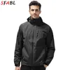 Mensjackor Spring Waterproof Women Coat Windbreaker Outdoor Sports Coats Rain Hooded Multipockets Outwear 230216