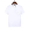 Designer T-skjorta mode skjortor m￤ns t-shirts l￶sa runda nackbokst￤ver t-shirt ren bomullstoppar f￶r m￤n kvinnor t shirt svarta vita f￤rger