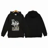 Nieuwe Heren Hoodies Rhude Hooded Mannen Vrouwen Designer Mode Populaire Letters Afdrukken Trui Winter Sweatshirts 8 9ZJJ