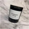 Бюровы Byredo Per Candle La Selection Selection Arting Candles Bougie Solid Pers 70gx3pieces/Set Мужчины Женщины -аромат Drop Drop Health Be Dhfxs