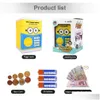 Funny Toys Best Cartoon Electronic Piggy Bank Atm Password Money Cash Coin Can Scroll Paper For Children Christmas Gift Drop Deliver Dh4Yw