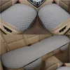 Car Seat Covers Ers Linen Er Front/Rear/ Fl Set Choose Flax Cushion Pad Protector Motive Interior Fit Truck Suv Van Drop Delivery Mo Dhumw