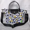 Designer crossbody väskor högkvalitativa förtjockade bokstavsutskrift handväskor hobos