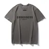 Ess LuxuryT-셔츠 디자이너 티셔츠 패션 T 셔츠 Mens Womens God 반팔 힙합 Streetwear 탑 캐주얼 의류 의류