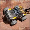 Electric/Rc Car Lised Turbo Racing Baby Monster 176 Scale Truck Mini Fl Proportional Rtr 2.4Ghz Telecomando Typec Ricarica 220218 Dhsvg