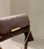 Lyxiga axelväskor designers luffarväskor handväska modefavorit kvinnors läderväska plånbok äkta högkvalitativ clutchväska cross body-väska