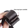 Bag Parts Accessories Genuine Leather Bag Strap Lichee Pattern Detachable Handle Replacement Mens Women Shoulder Silver Buckle Bags Accessories Belts 230217