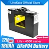 Liitokala 12V 12.8V 50AH 60AH 100AH ​​120AH 150AH 180AH 200AH LIFEPO4 Batteri för RV Campers Golf Cart Off-Road Off-Grid