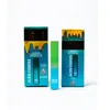 미리 채워진 Cali Clear 일회용 전자 담배 vape 펜 원 팩 50pcs 10 맛 충전 가능한 1ml 카트 스톡.