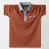 Mens Polos Polo Shirt for 140kg Fat Big and Tall Man Brands Camisa Masculina Plus Size l xl xxl xxxl 4xl 5xl 6xl Homme