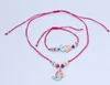 Multi Fashion Kids Lucky Jewelry Bracciale Happy Children Mermaid Flamingo Butterfly Collana Girl Student regalo