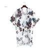 Женские блузки модная кимоно -кардиганская рубашка блузки свободная шифоновая длинная топа