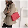 Big Bag Women's Winter New Network Red Large Capacity Crossbody Bag Embroidery Thread One Shoulder Tote Bag