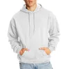 Men's Sweatshirt Fleece Hoodie Cotton Blend Fleece Hoodeds Sweatshirt Plush Pullover Hoodie