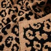 Quality Half Velvet Knitted Leopard Print Knitted Blanket Office Air-Conditioning Blanket Cover Blanket Nap Leisure Blanket Dormitory Cover Blanket