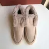 Scarpe firmate originali italiane Rolopiana LP stivali da neve donna in pelo di coniglio fascia alta scarpe Lefu in pelle pelliccia di pecora scamosciata corta calda