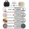 Cosmetic Bags High Capacity Makeup Bag Hanging Waterproof Toiletries Storage Foldable Ladies Travel