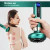 Helkroppsmassager Electric Cuping Vacuum Sug Cup Guasha Anti Cellulite Beauty Health Scraping Infraröd värme Slimming Massage Therapy 230217