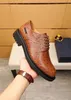 Zapatos de vestir para hombre, zapatos planos de cuero genuino de alta calidad, zapatos Oxford clásicos de negocios para fiesta y boda, talla 38-45, novedad de 2023