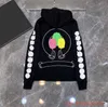 2023 Mens hoodies Designer Chrome Winter Sweatshirts Heart Hoodie Ch Långärmad blixtlås Jacka Löst kappa huvtröja män Kvinna Hip Hop Chromees hoodys