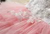 Girls Dresses Pink Christmas Dress Sequined Evening Party Princess Velvet Tutu Gown Baby Year Clothes Toddler Girl Xmas 26Y 230217