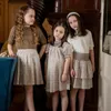 Девочки платье в бутик -детские дети математическая одежда Брат сестра детские праздничные наряды вымоки