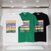 Men's tops new letter T-shirt classic designer men's and women's fashion street shooting T-shirt summer tide brand