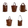 Avondtassen Jonlily dames echte lederen schoudertas elegante kleine emmer casual handtas totes composiet tieners daybag portemonnee -kg818