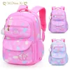 Backpacks Cute Girls School Bags Children Primary Backpack Satchel Kids Book Bag Princess bag Mochila Infantil 2 Szies 230217