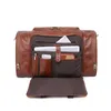 Duffel Bags Cow Leather High Quality Men Casual Large Travel Duffle HandbagDuffel