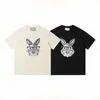 Men Womens Fashion T Shirt Womens Round Neck Cartoon Print Tees Coupls Clothing Mens Tops Size XS-L