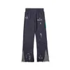 2023 Gallerie Depts Pants Mens Mens Womens Sweatpants Gallery Dept Speckled Letter Print Mans Par Loose Odile Casual Pants