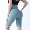 Pantaloncini da donna Leggings a cinque punti Ciclismo Hip Lift Pantaloni da yoga Palestra Corsa Sport Fitness Stretto Equitazione 230216