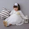 Girl Dresses Baby Baby Girls for 2 عيد ميلاد ملابس حمراء بلا أكمام Tullet Tiered Party Infant Vestido RBF164719