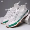 Step New Casual One Elastic Set Foot Small White Light Soft Sole Sports Comfortable Daily Men's Shoes A13 4233