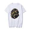 Camiseta masculina de grife 2023 verão streetwear manga curta masculina feminina alta qualidade hip hop ape camiseta M-XXL