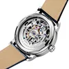 Летающие роскошные часы -наручные часы Haofa Tourbillon для мужчин Luminous Universe Межзвездные механические двойные весенние приводы Mens Watch