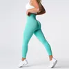 Pantaloni attivi Leggings senza cuciture maculati Collant da allenamento morbidi da donna Abiti da fitness Abbigliamento da palestra a vita alta per yoga