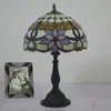 Lampy stołowe Tiffany Europejski barokowa salon sypialnia sypialnia Bezpośrednia badanie Bar El Decoration E27