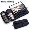 Custodia per cosmetici mutifunzionale Pennelli per trucco Borsa Organizzatore da viaggio Pennelli per trucco Protezione Strumenti per bara Custodia per rotolamento J55 210204260p